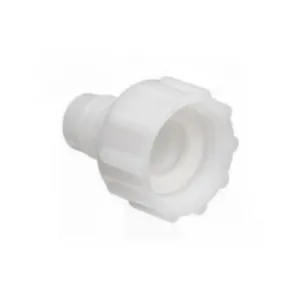 1/4" Hose Barb to 3/4" Female Garden Hose Swivel - Nylon