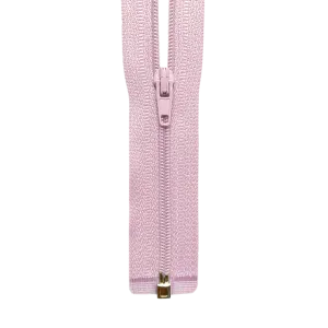 24" #3 Coil One-Way Separating Zipper - Pink