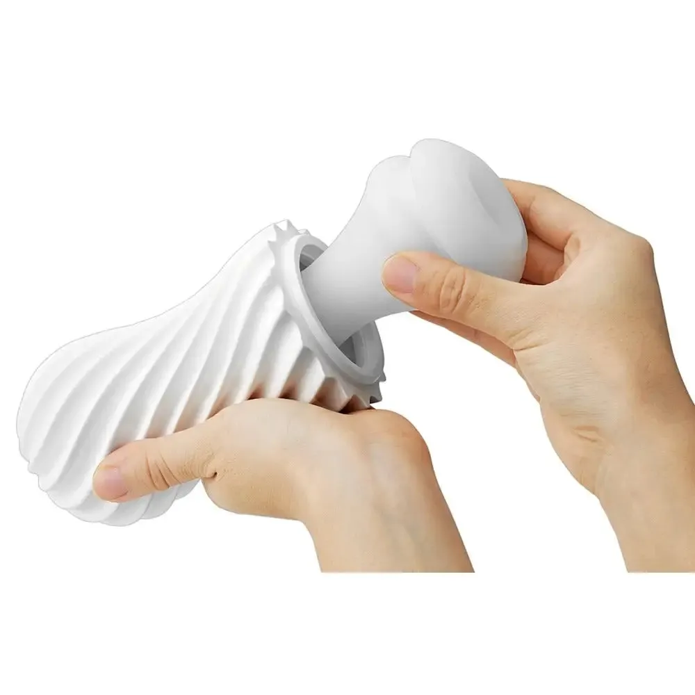 6-inch Tenga Realistic Feel Silky White Masturbator for Him