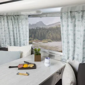 Airstream Printed Custom Curtains for Pendleton Travel Trailers