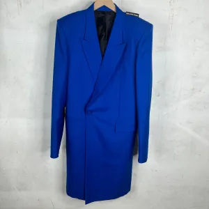 Balenciaga Royal Blue Tall Blazer