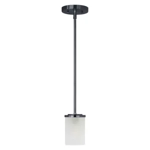 Corona 5" Single Light Mini Pendant in Black