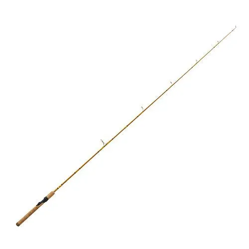 Crafted Glass Spinning Rod - 6' Length, 2 Piece, Gold Glass, Medium