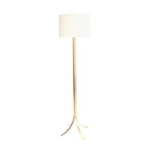 Dempsey Gold Floor Lamp by Worlds Away