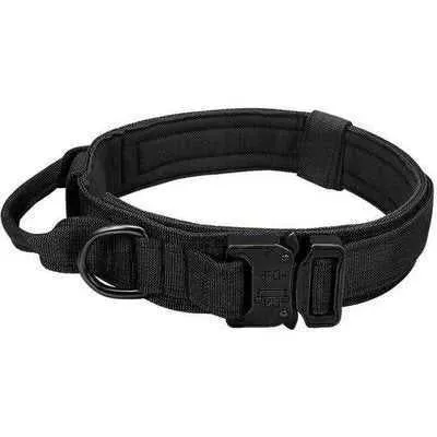 Elite Guardian Military Dog Collar & Bungee Leash Set