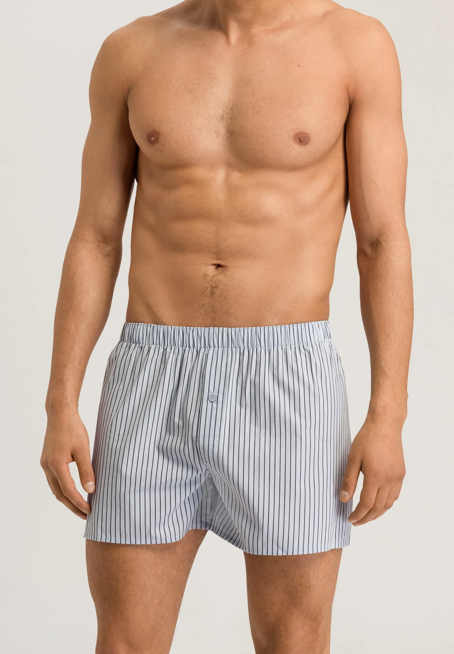 Fancy Woven Boxer | Light Grey Stripe 74013-1249