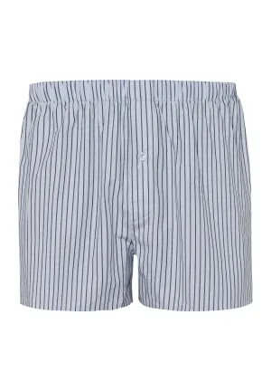 Fancy Woven Boxer | Light Grey Stripe 74013-1249