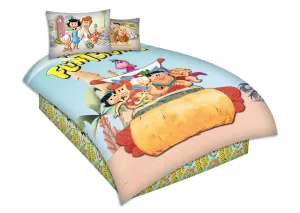 Flintstones Kids Comforter Set of 4 - Light Blue