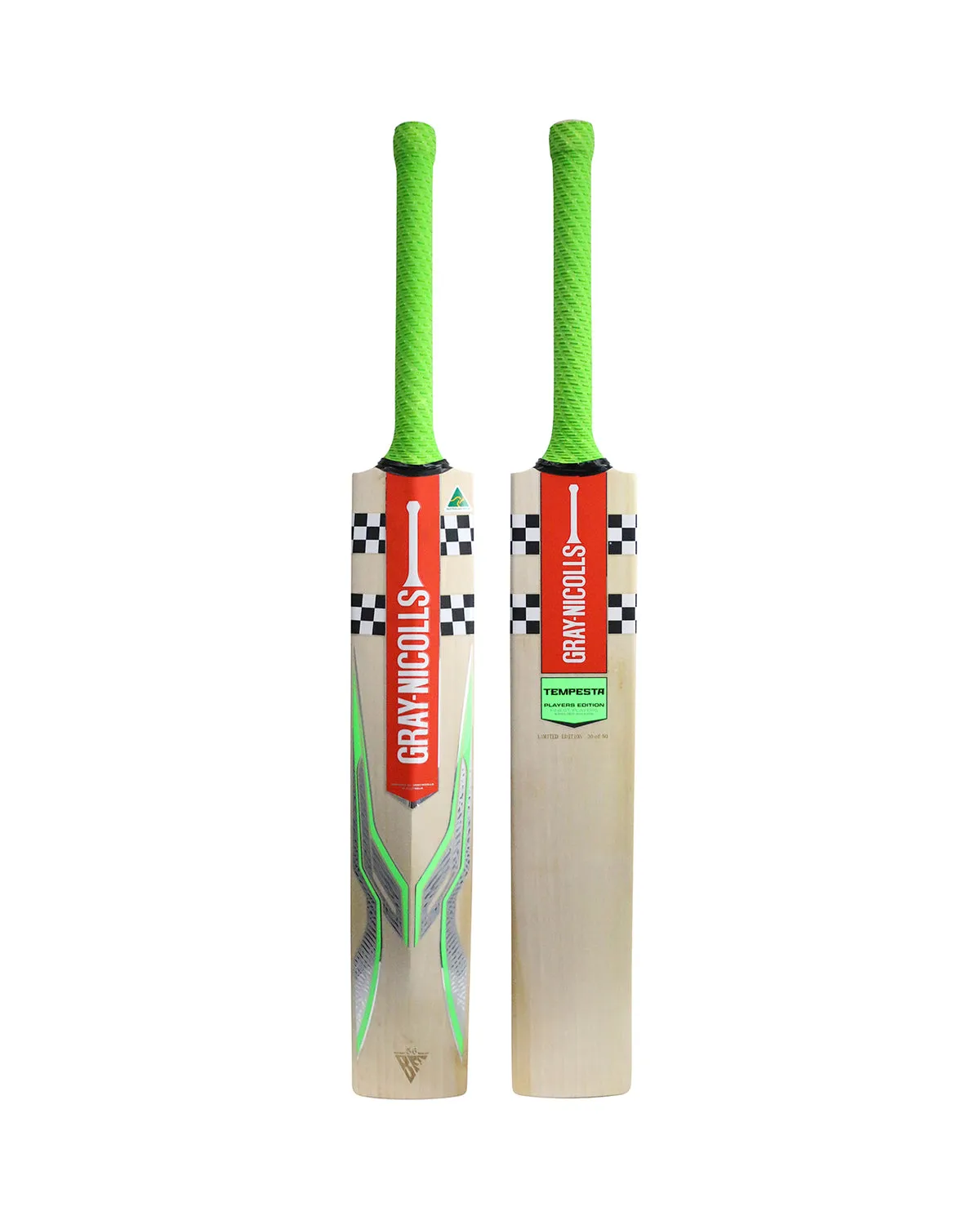 Gray Nicolls Tempesta Players Edition English Willow Cricket Bat - SH