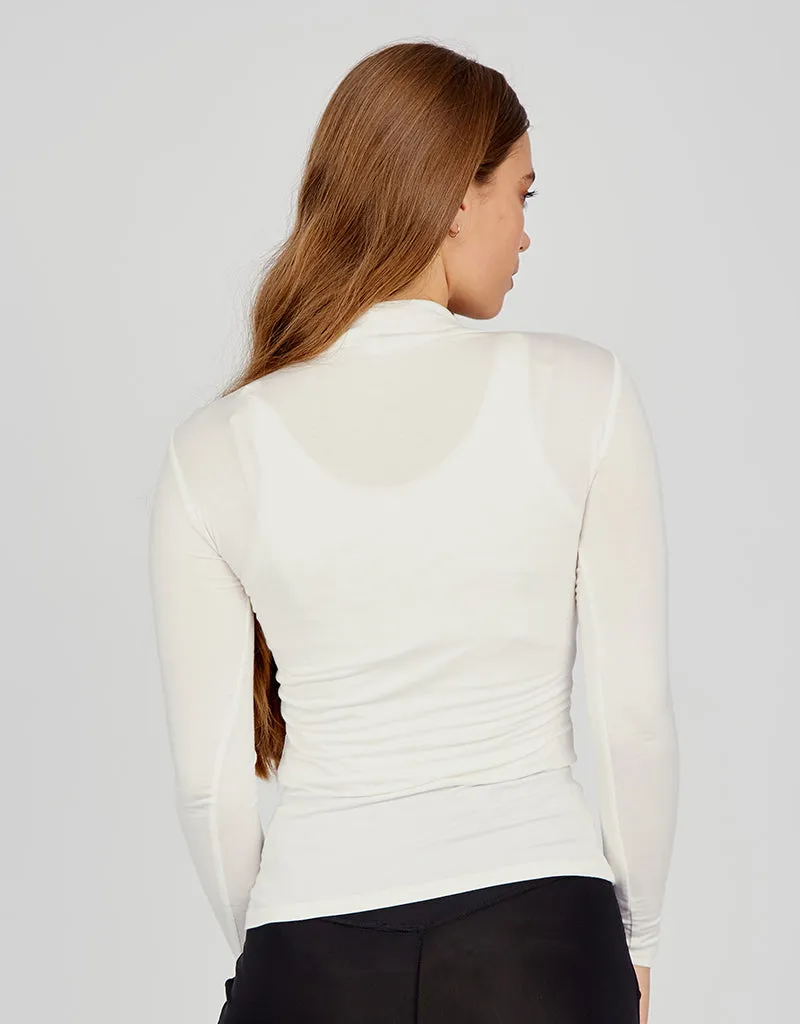 High Neck Body Top - Light Shades