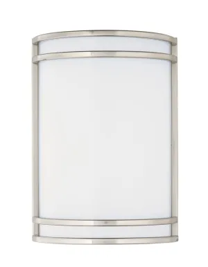 Linear 10" Single Light Wall Sconce in Satin Nickel