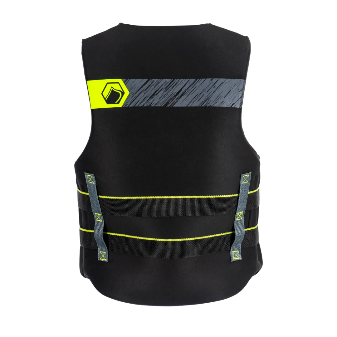 Liquid Force 2025 Hinge Mens CGA Vest Classic- Black/Green