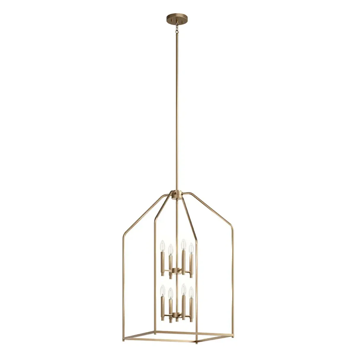 Madden 20" 8-Light Pendant Light, Champagne Bronze Finish