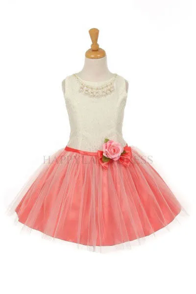 Necklace Short Tulle Dress D5252