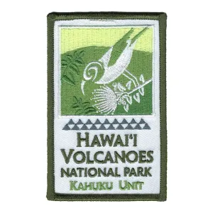 Patch: Hawaiʻi Volcanoes National Park Kahuku Unit Logo