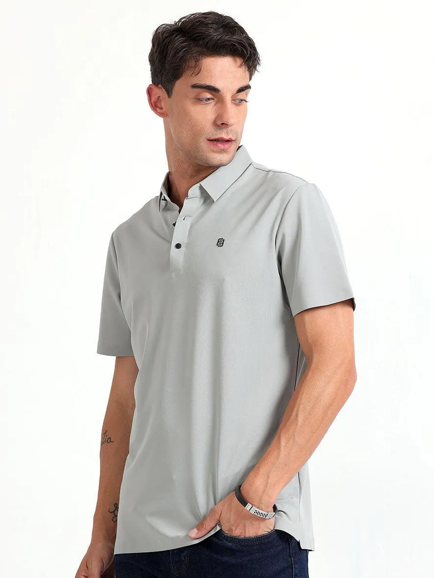 Polo T-Shirt - Light Gray