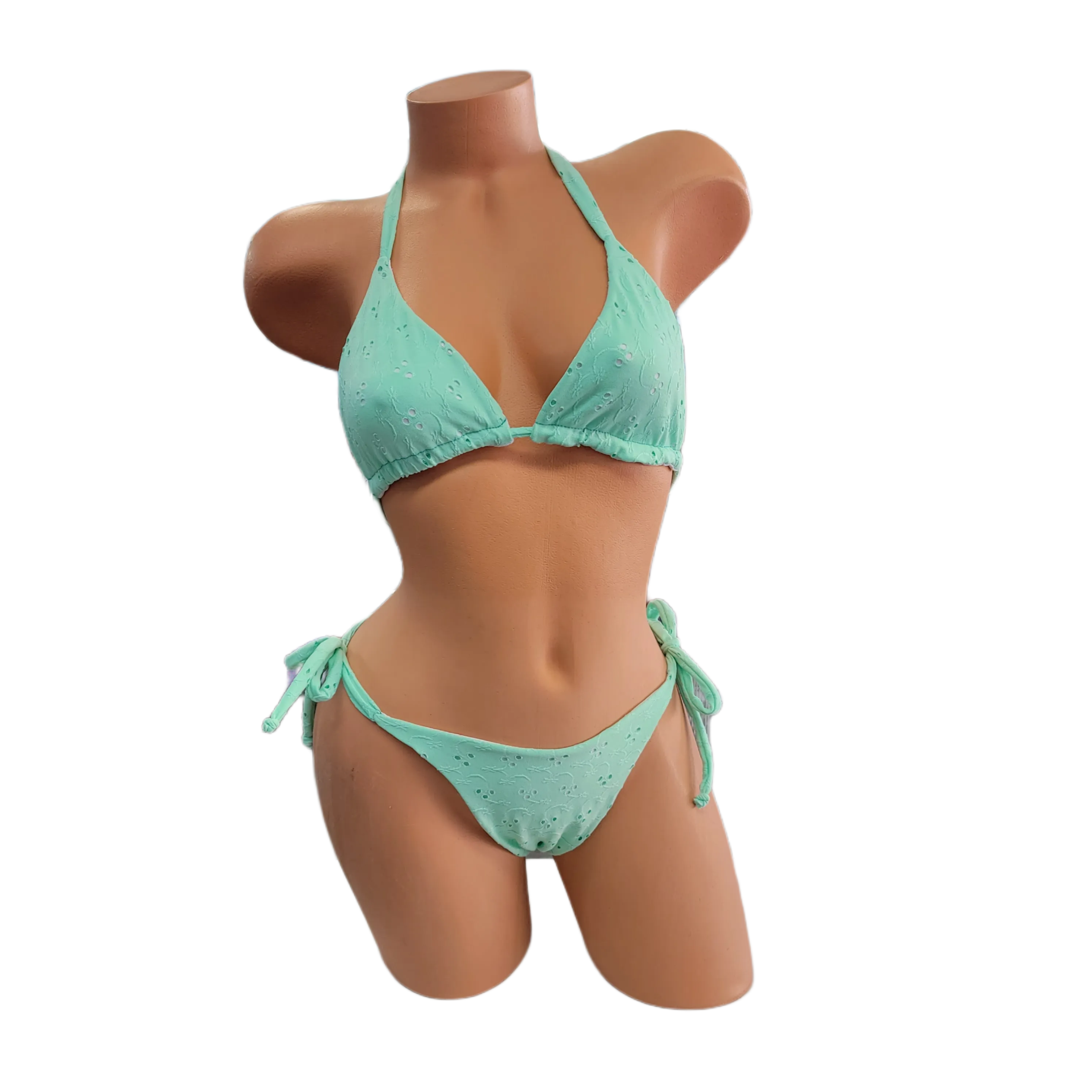 Poolside Pastel Mint Bali Bottoms