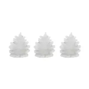 Set of 3 Christmas Pinecone Candles